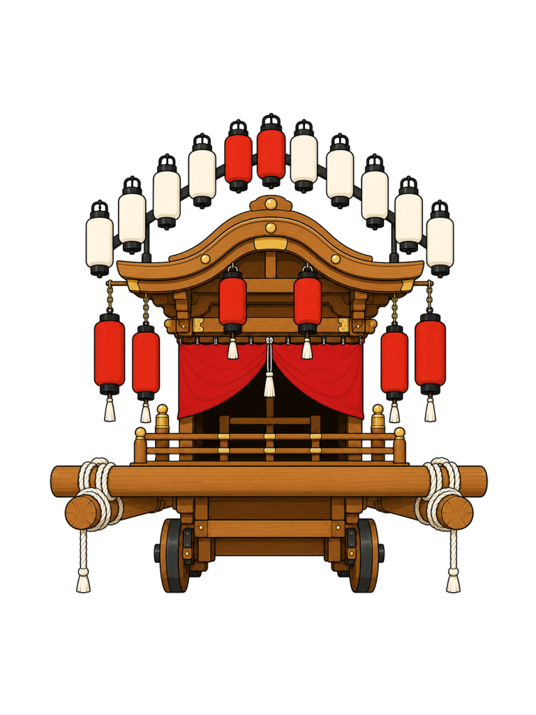 Danjiri front view