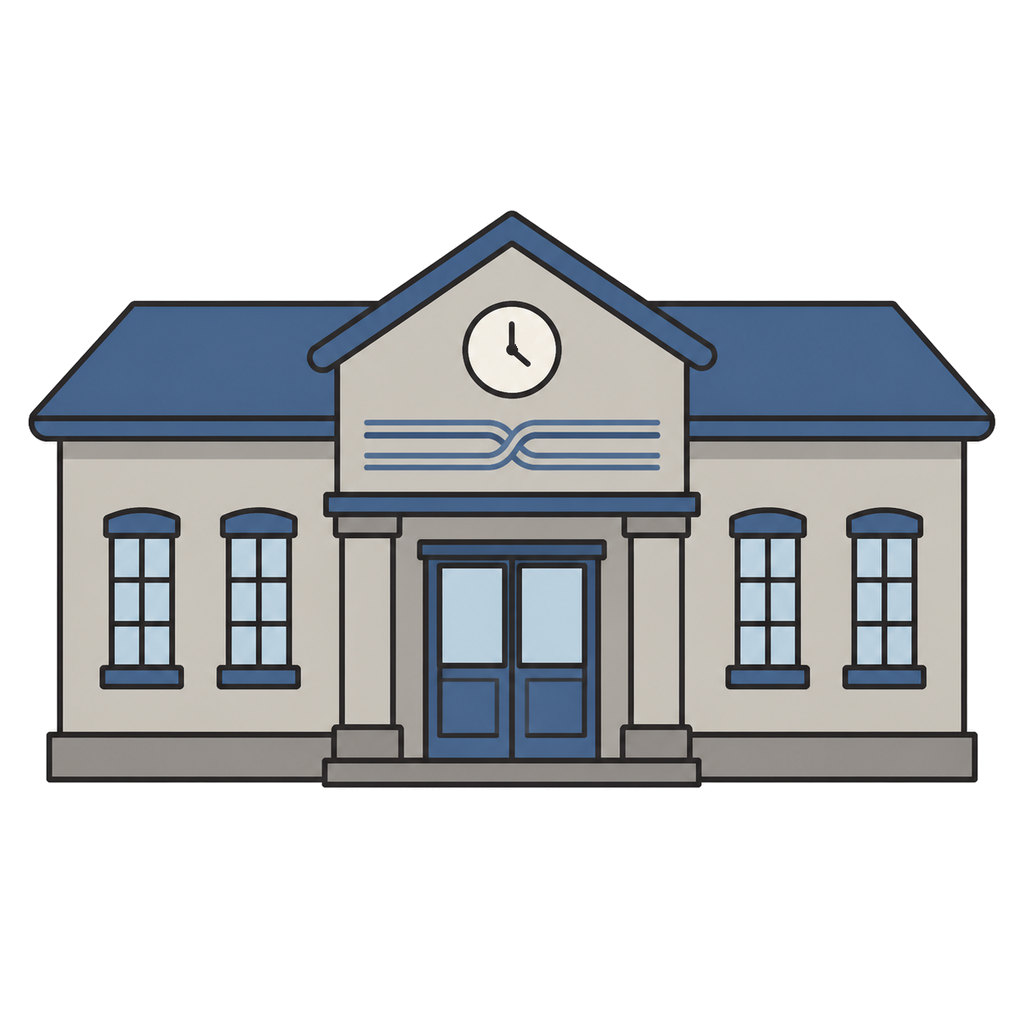 Railway station building
