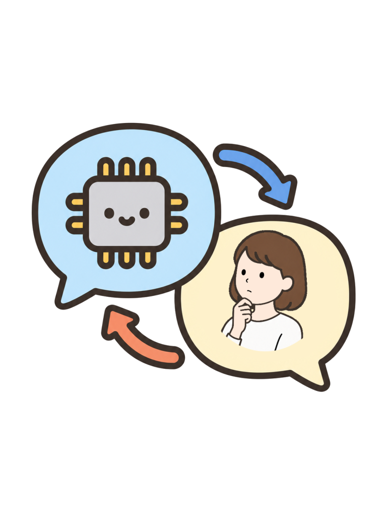 YURUNDO illustration: ai chat icon