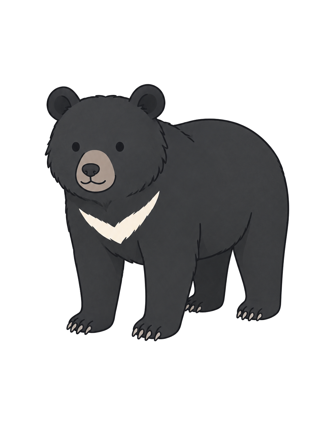 YURUNDO illustration: Bear