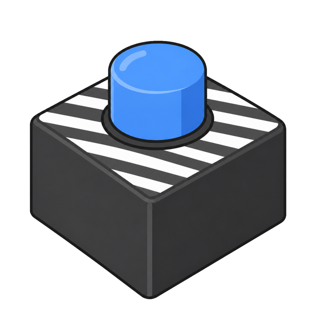 Blue reset button