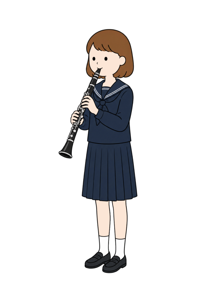 Clarinet in brass band