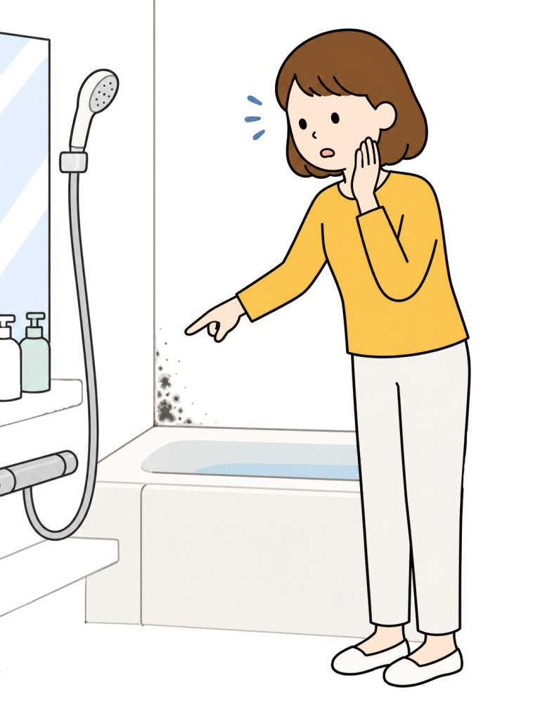YURUNDO illustration: Discovering Mold at Home