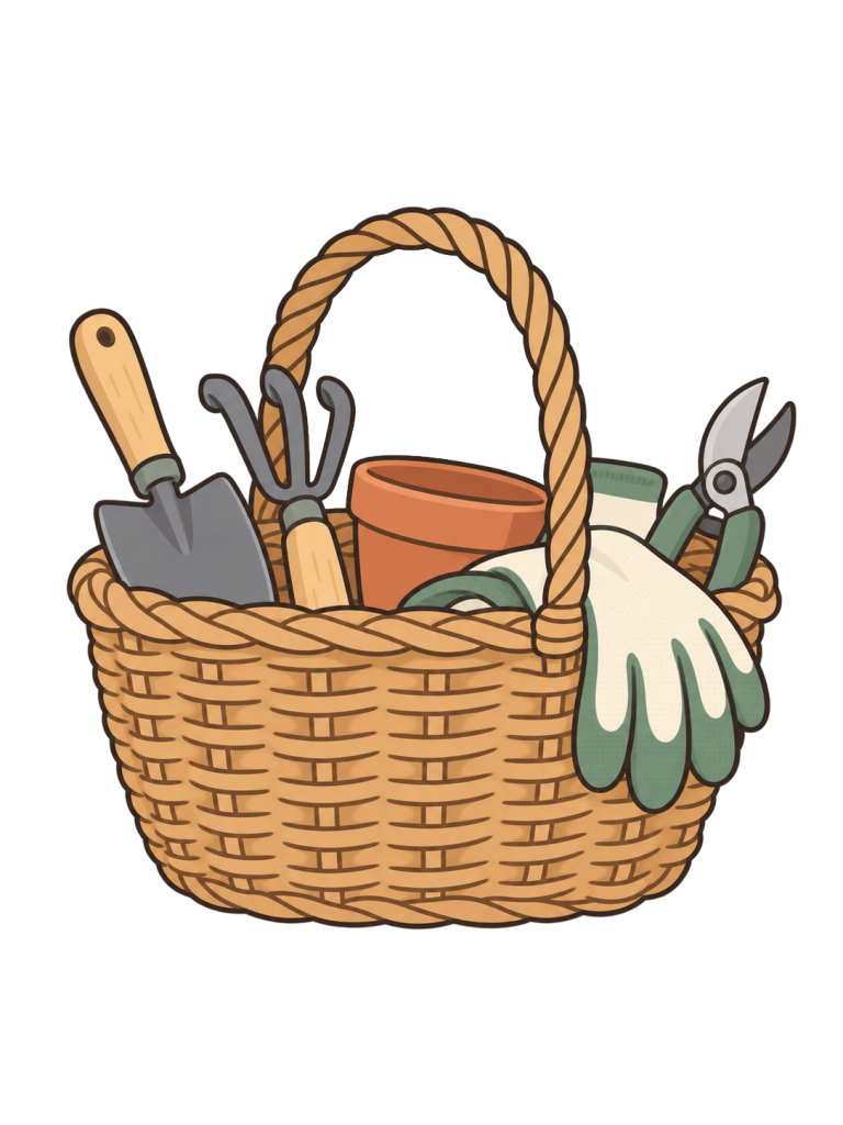 Gardening basket