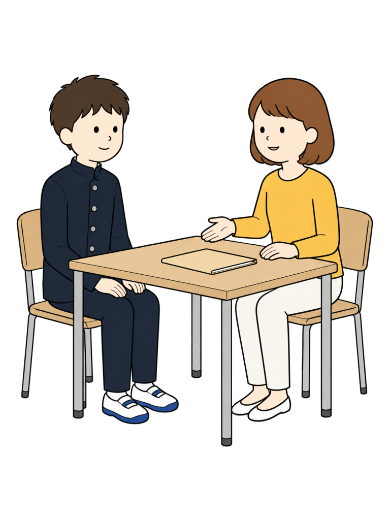 Junior high school student career guidance