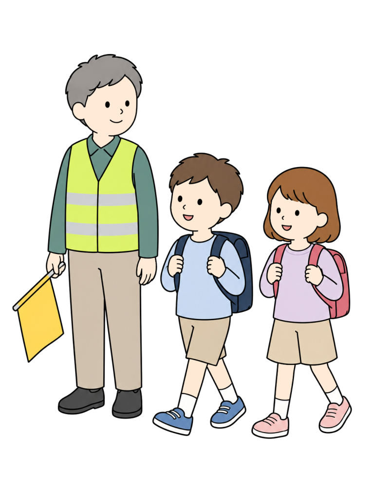 School route safety volunteer