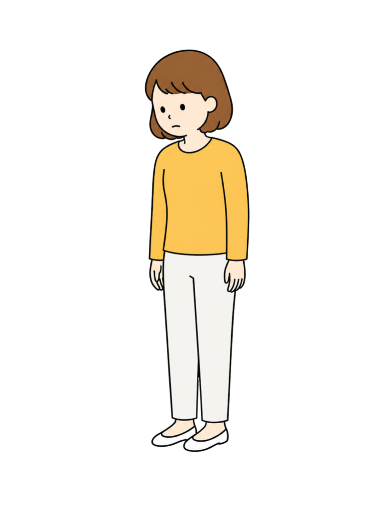 Tired woman