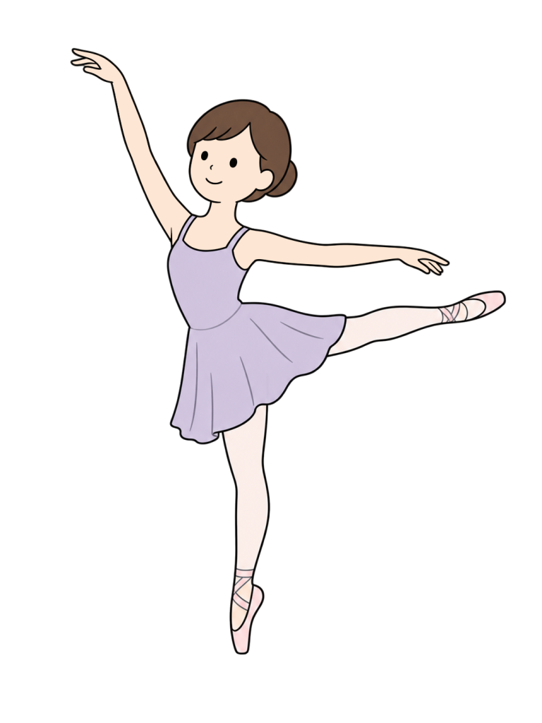 Woman performing ballet