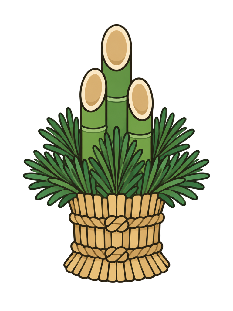 Kadomatsu new year decoration